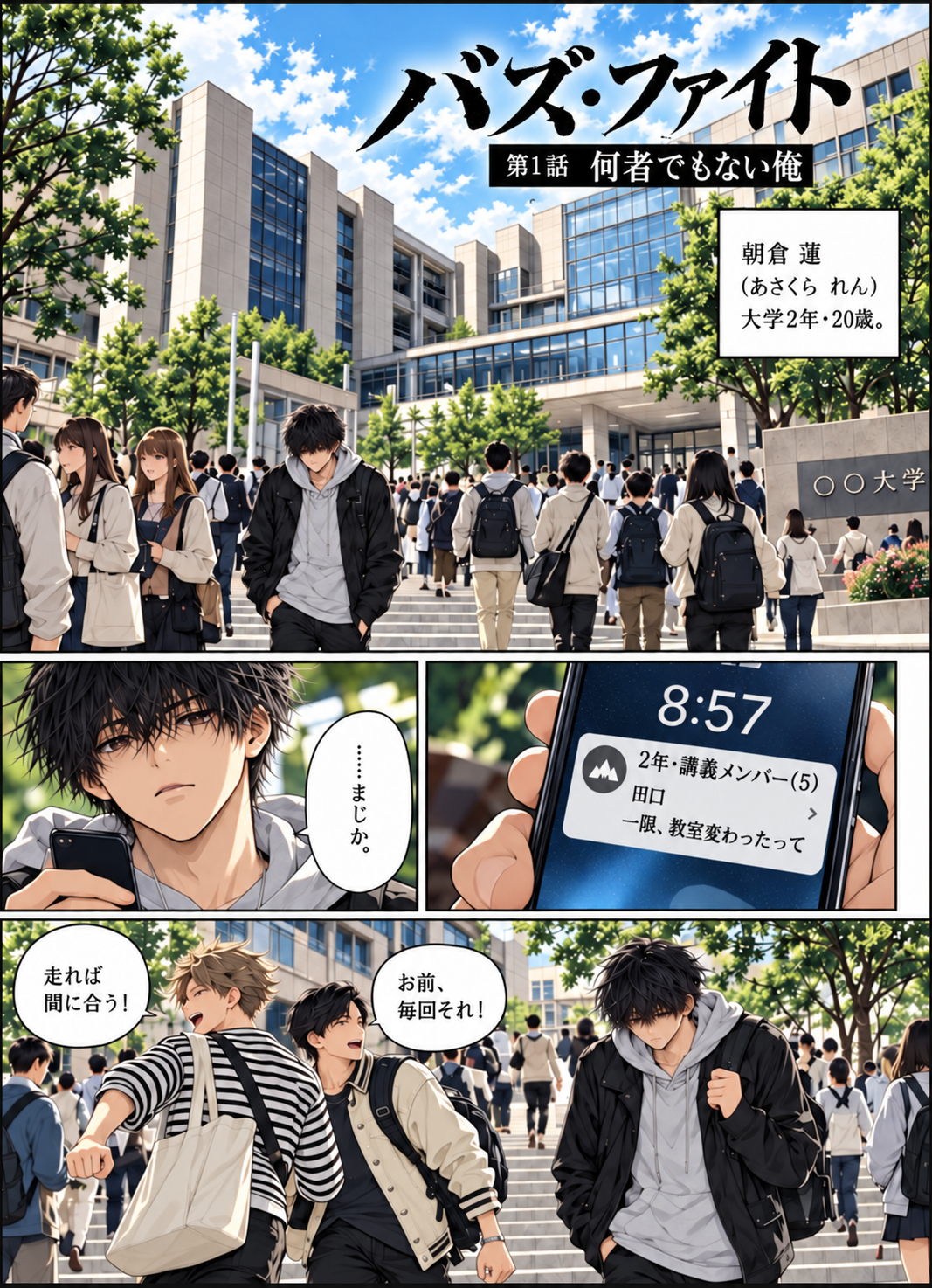 バズ・ファイト 冒頭 1